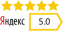 Рейтинг в яндекс справочнике ГОСТЛАБ пять звезд